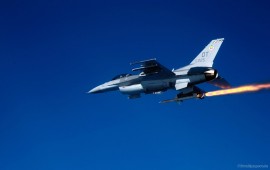 F 16c fighting falcon fir…, wallpapers
