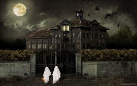 Halloween Scary House, wallpapers