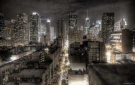 Dark Newyork city