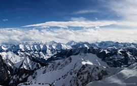 Alps Mountains Dual Monit…, wallpapers